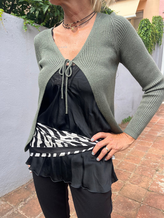 CARDIGAN ABIERTO